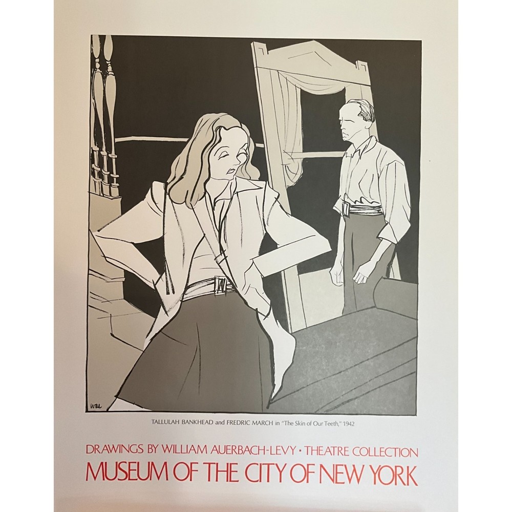 William Auerbach-Levy "The Skin of our Teeth" Poster